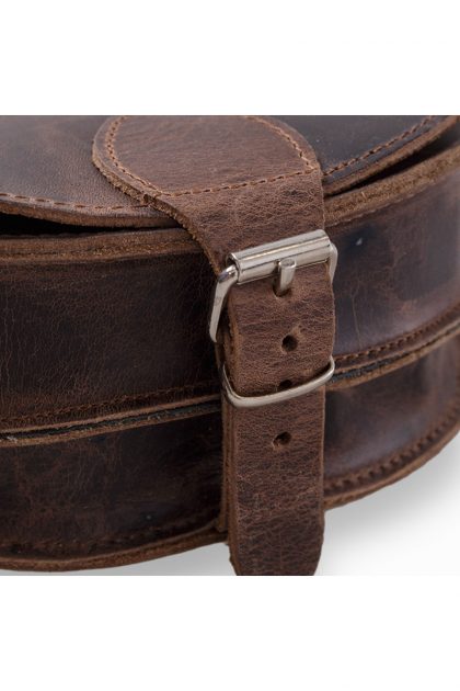 Oval purse buckle - Καφέ