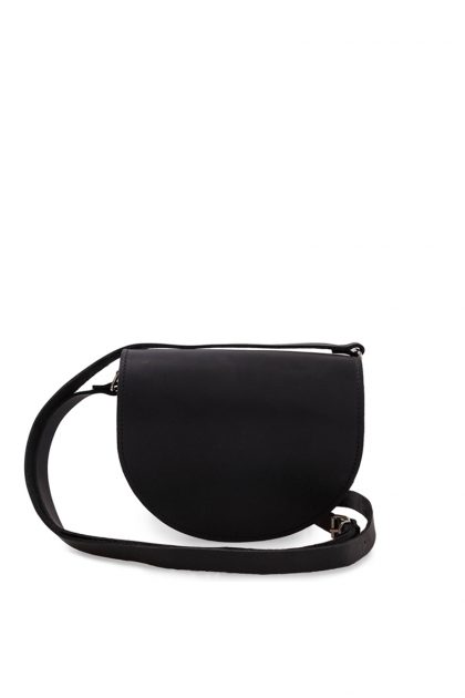 Oval purse - Μαύρο