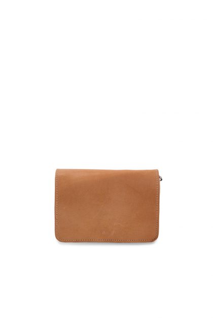 Square zip purse - Φυσικό