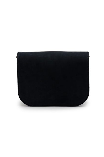 Square double purse - Μαύρο